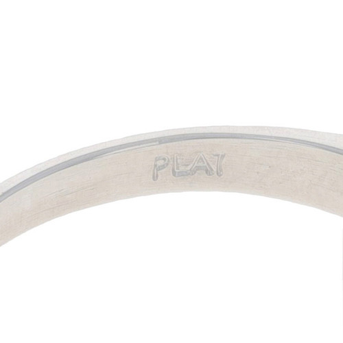Platinum Diamond Wedding Band - Round Brilliant .84ctw Seven-Stone Ring